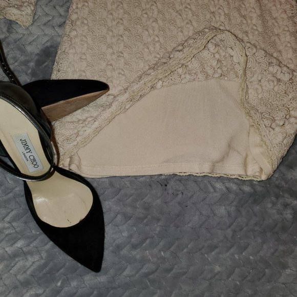 Ivory Gypsy lace Free People dress! - Picture 6 of 8